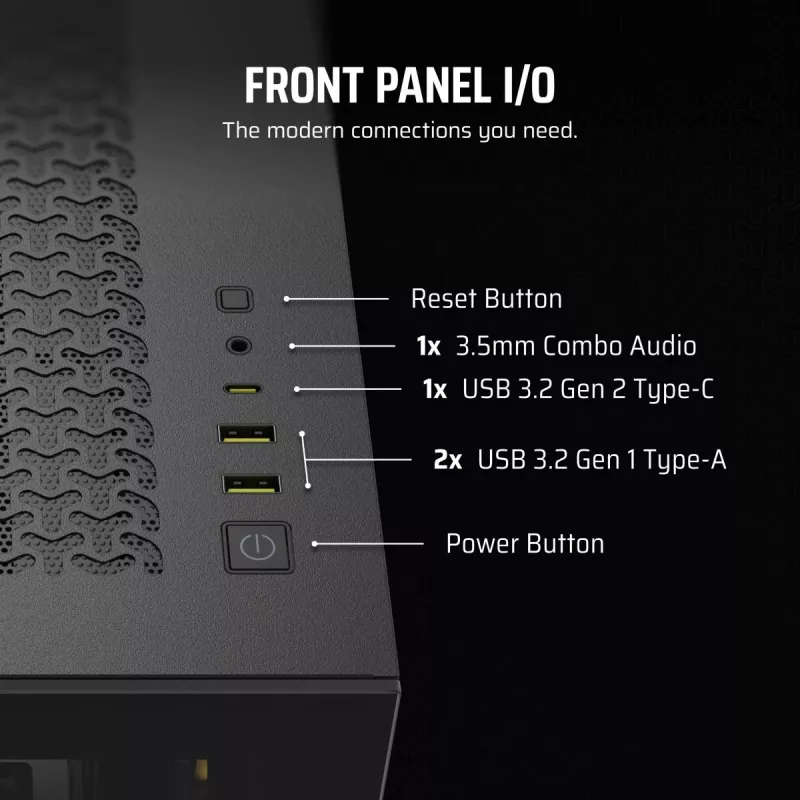 CORSAIR pc-behuizing - iCUE LINK 3500X RGB midtower