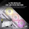 CORSAIR pc-behuizing - Icue Link 3500x RGB midtower - wit