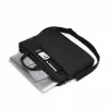 DICOTA slanke Case One - 10-12,5 inch notebooktas - zwart / 300d gerecycled PET-polyester