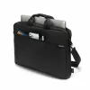 DICOTA slanke Case One - 10-12,5 inch notebooktas - zwart / 300d gerecycled PET-polyester