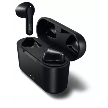 In-ear True draadloze headset JVC Stix HAA-3TBU, Bluetooth 5.1, IPX4, 7,5 uur (oordopjes) / 22 uur (met oplaadcase), USB-C