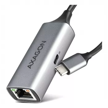 Axagon ADE-TXPD USB-C Gigabit Ethernet-adapter met PD 100W