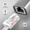 Axagon ADE-TXPD USB-C Gigabit Ethernet-adapter met PD 100W