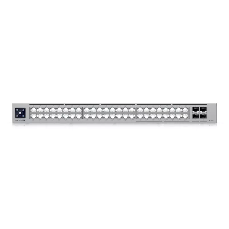 Ubiquiti UniFi USW-Pro-Max-48-PoE 48-poorts 2,5G/Gigabit PoE++ beheerbare switch, 4x SFP+