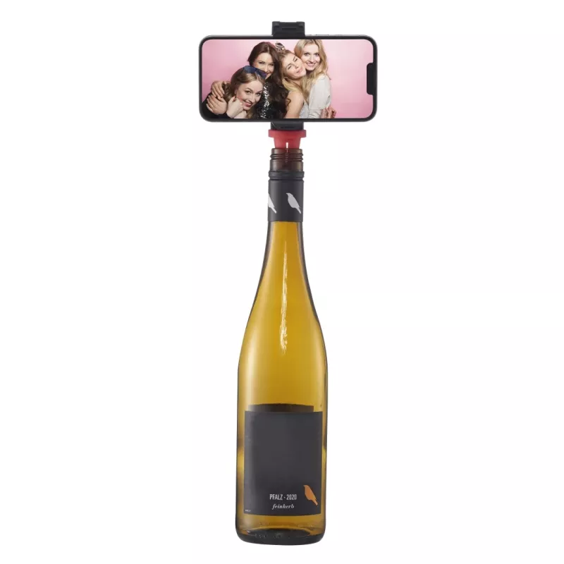 Hama Bottle Pod Fun passieve houder mobiele telefoon/smartphone zwart, rood