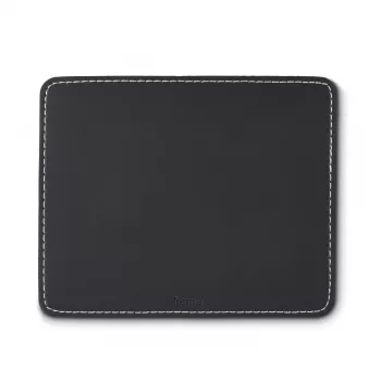 Muismat Hama Leather Look zwart 00126856