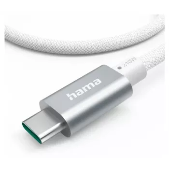 Hama Full-Featured USB-kabel USB 3.2 Gen 2 (3.1 Gen 2) 1,5 m USB-C wit