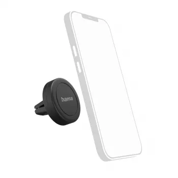 Hama magneet passieve houder mobiele telefoon smartphone zwart 00201517