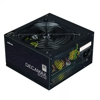 Zalman Decamax voeding 600 W ATX zwart