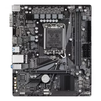 GIGABYTE H610M H V3 DDR4 moederbord - ondersteunt Intel Core 14e generatie CPU's, 4+1+1 hybride fasen digitale VRM, tot 3200 MHz DDR4, 1x PCIe 3.0 M.2, GbE LAN, USB 3.2 Gen 1