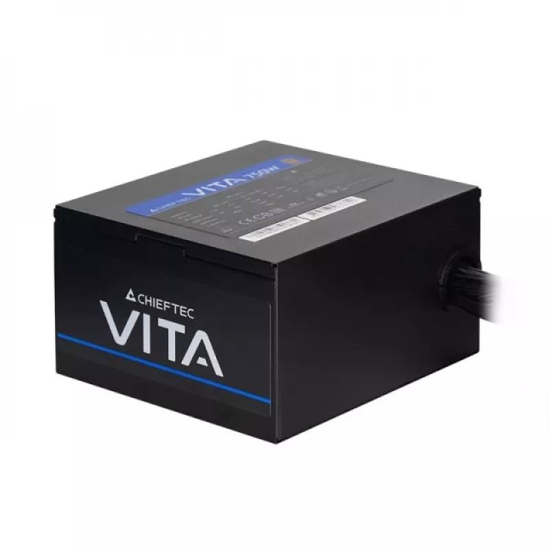 Chieftec Vita voeding 750W 80+ Bronze Retail – PC/server-PSU – 20+4-pin ATX PS/2