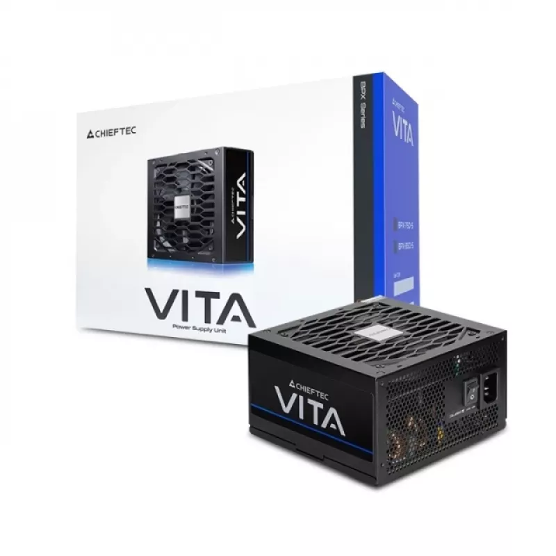 Chieftec Vita voeding 750W 80+ Bronze Retail – PC/server-PSU – 20+4-pin ATX PS/2