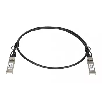 D-Link DEM-CB100S28 InfiniBand-/glasvezelkabel 1 m SFP28 zwart zilver