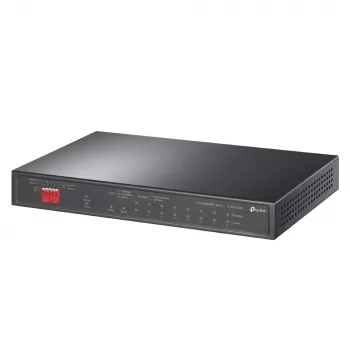 TP-Link 10-poorts Gigabit desktop switch met 6-poorts PoE+ en 2-poorts PoE++