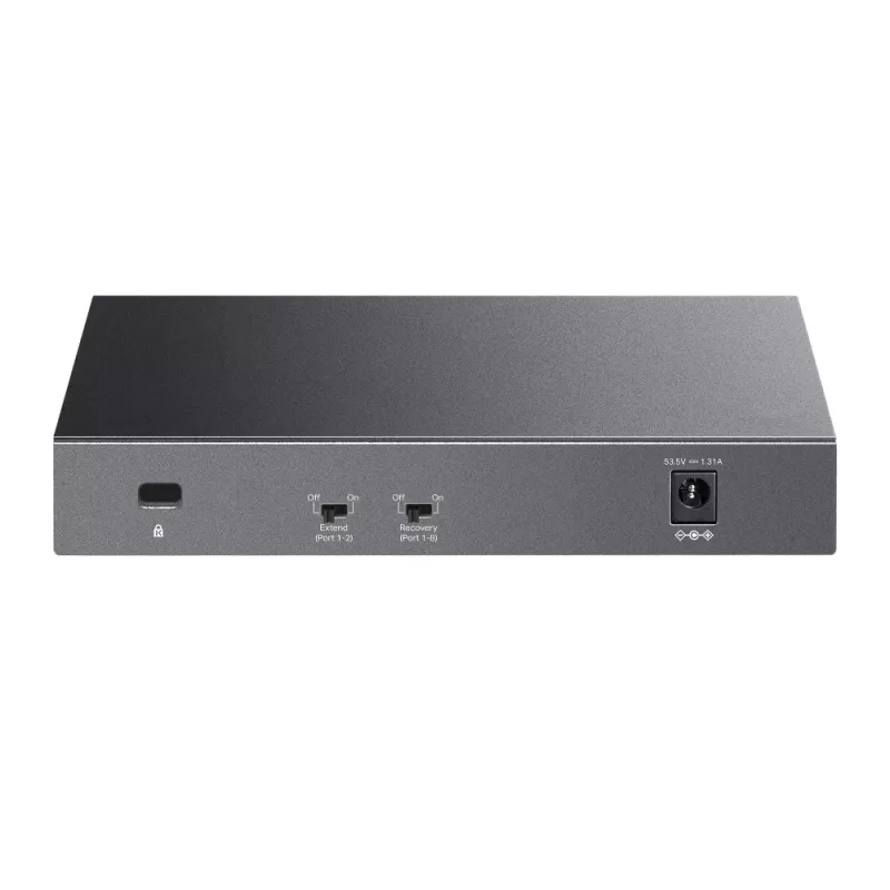 TP-Link LiteWave 8-poorts Gigabit desktop switch met 8-poorts PoE+