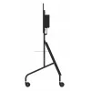 Neomounts MOVE Go XL FL50-575BL1 tv-trolley 65-110 inch, max. 125 kg, in hoogte verstelbaar 129-139 cm, VESA 100x100-1100x600, afsluitbaar, TÜV-gecertificeerd, zwart