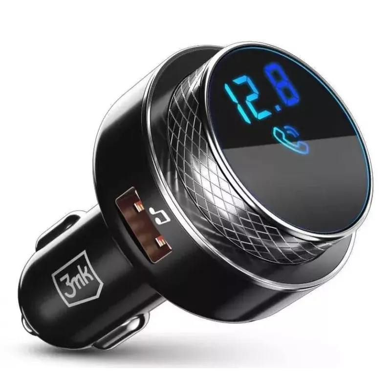 FM-transmitter 3MK Hyper Car 87,5 – 99,8 MHz USB zwart