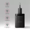 Wandlader Axagon ACU-PD20 1x QC3.0/AFC/FCP/PD Type-C 20W zwart