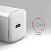 Axagon ACU-PD20W wandlader 1x QC3.0/AFC/FCP/PD Type-C 20W wit