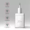 Axagon ACU-PD20W wandlader 1x QC3.0/AFC/FCP/PD Type-C 20W wit
