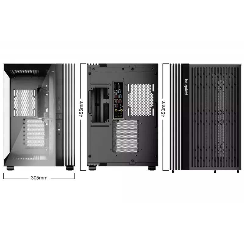 be quiet LIGHT BASE 600 DX zwart midi tower