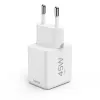 Hama 00201983 oplader voor mobiele apparaten headset, laptop, powerbank, smartphone, tablet wit AC snelladen binnen
