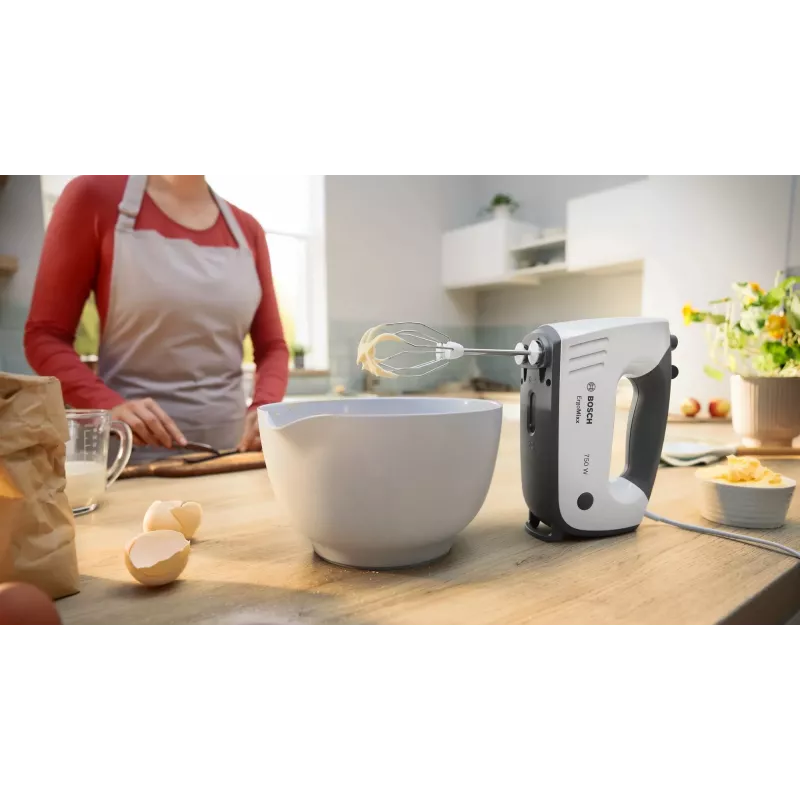 Bosch MFQ37470 handmixer 750 W zwart, wit