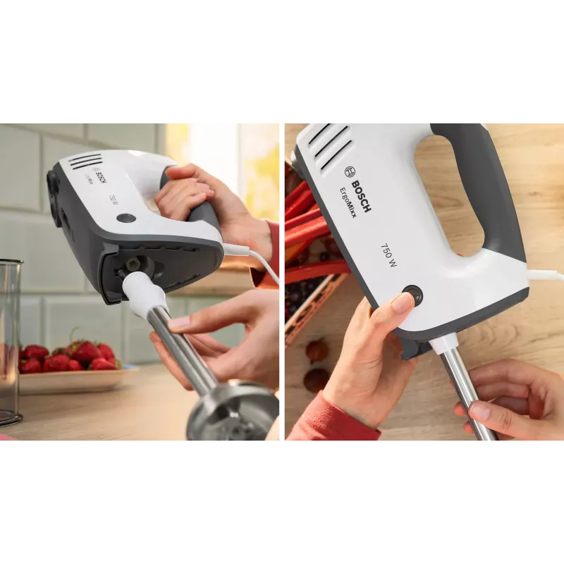 Bosch MFQ37470 handmixer 750 W zwart, wit