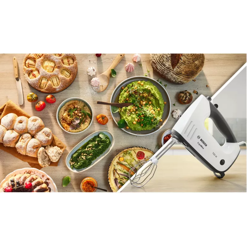 Bosch MFQ37470 handmixer 750 W zwart, wit
