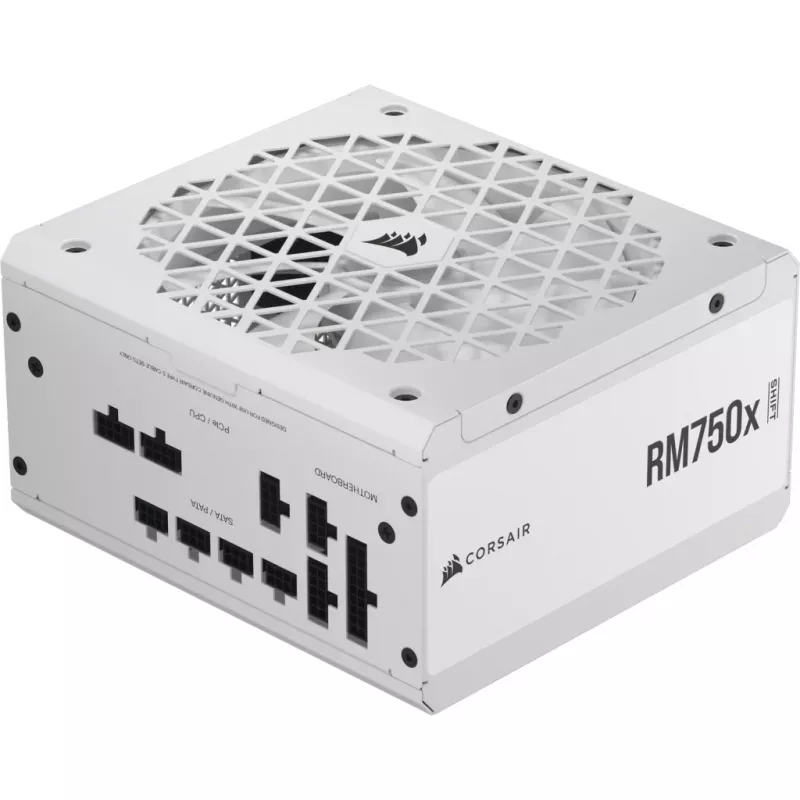 CORSAIR voeding - Rm750x Shift 80 Plus Gold volledig modulair ATX - wit