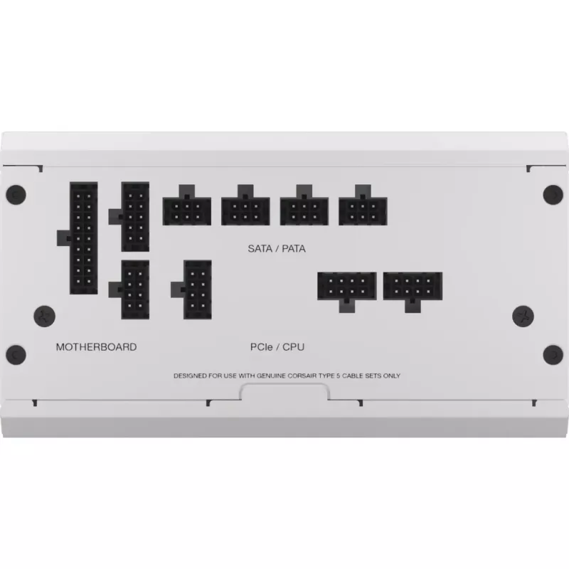 CORSAIR voeding - Rm750x Shift 80 Plus Gold volledig modulair ATX - wit