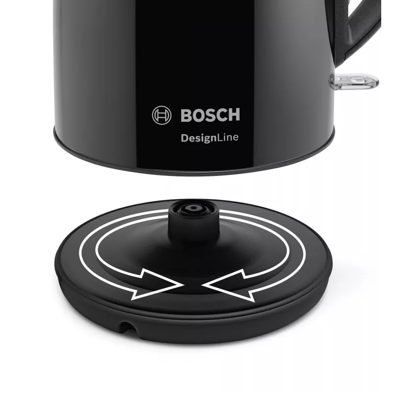 Bosch TWK3P423 waterkoker 1,7 l 2400 W zwart