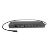 i-tec Metal SB-C ergonomisch 4K 3x display dockingstation met Power Delivery 85 W + universele oplader 100 W