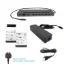 i-tec Metal SB-C ergonomisch 4K 3x display dockingstation met Power Delivery 85 W + universele oplader 100 W