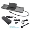 i-tec Metal SB-C ergonomisch 4K 3x display dockingstation met Power Delivery 85 W + universele oplader 100 W