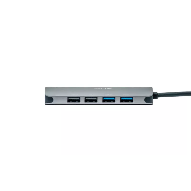 i-tec Metal USB-C Nano 2x display dockingstation met PD 100 W + oplader 100W
