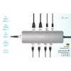 i-tec Metal USB-C Nano 2x display dockingstation met PD 100 W + oplader 100W