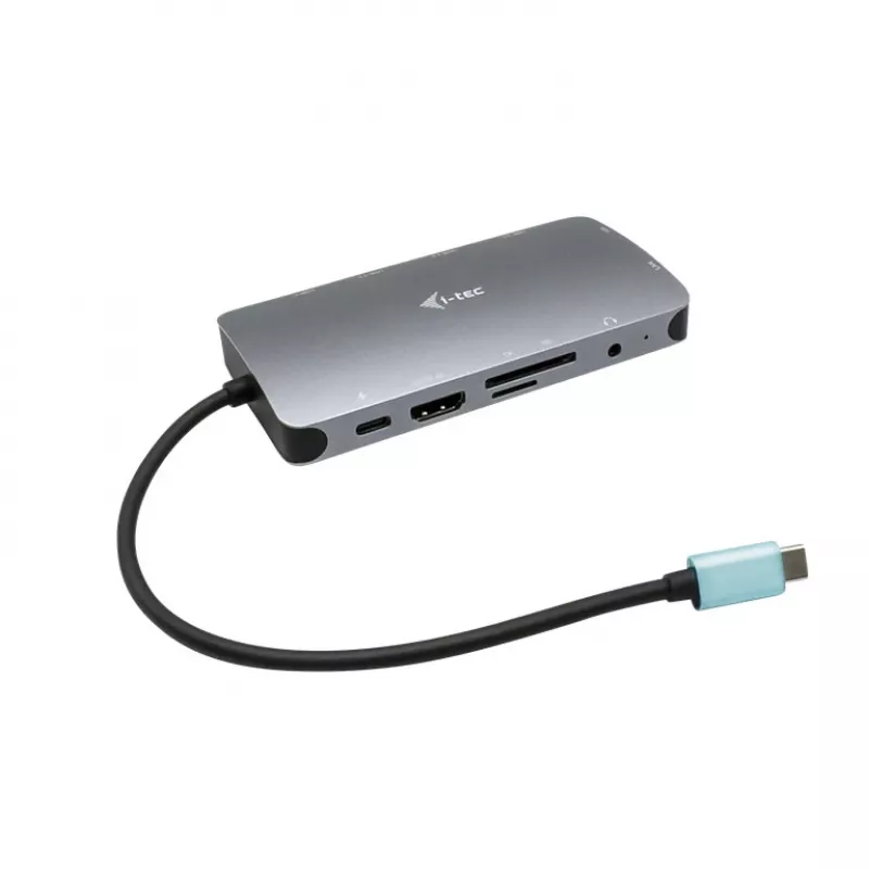 i-tec Metal USB-C Nano dock HDMI/VGA met LAN + oplader 100 W