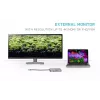 i-tec Metal USB-C Nano dock HDMI/VGA met LAN + oplader 100 W
