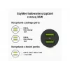 Green Cell GC PowerRide Nano36 CADM-GC-36AA autolader 36 W 6 A, 2 × USB-A, snelladen met Ultra Charge, 12/24 V, zwart