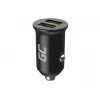 Green Cell GC PowerRide Nano36 CADM-GC-36AA autolader 36 W 6 A, 2 × USB-A, snelladen met Ultra Charge, 12/24 V, zwart