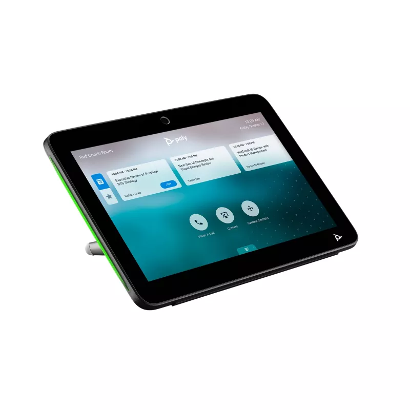 HP Poly TC10 touchcontroller, zwart, 1280 x 800 pixels, 260 mm, 184 mm, 64 mm, 1,27 kg