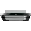Semi-inbouw afzuigkap WHIRLPOOL AKR750GK, 599 mm breed, 304 m³/h, zwart