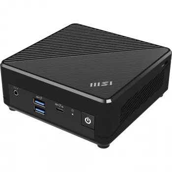 MSI Cubi N ADL S-078EU Intel® N N100 4 GB DDR4-SDRAM 128 GB SSD Windows 11 Pro mini-pc zwart