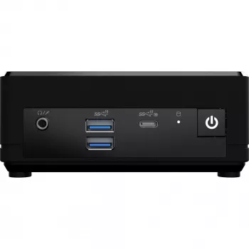 MSI Cubi N ADL S-078EU Intel® N N100 4 GB DDR4-SDRAM 128 GB SSD Windows 11 Pro mini-pc zwart