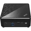 MSI Cubi N ADL S-078EU Intel® N N100 4 GB DDR4-SDRAM 128 GB SSD Windows 11 Pro mini-pc zwart