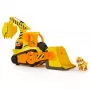 Rubble & Crew, Bark Yard Deluxe Bulldozer bouwvoertuig-speelgoed met lichtjes, geluiden & Rubble-actiefiguur, kinderspeelgoed voor jongens en meisjes vanaf 3 jaar