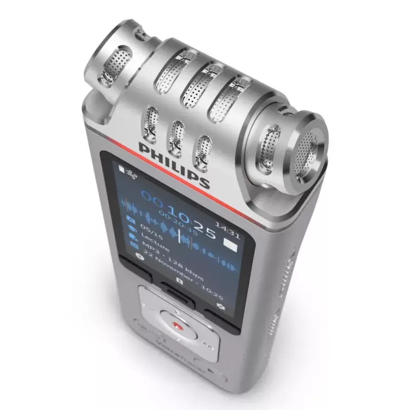 Digitale spraakrecorder Philips DVT4115 36h opnametijd USB Type-C