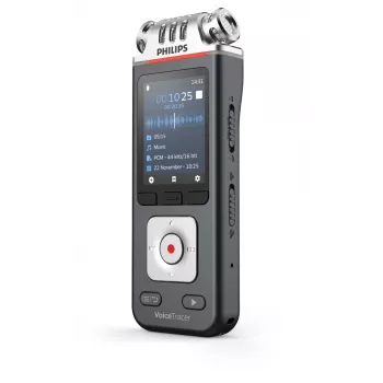 Philips VoiceTracer zwart, grijs