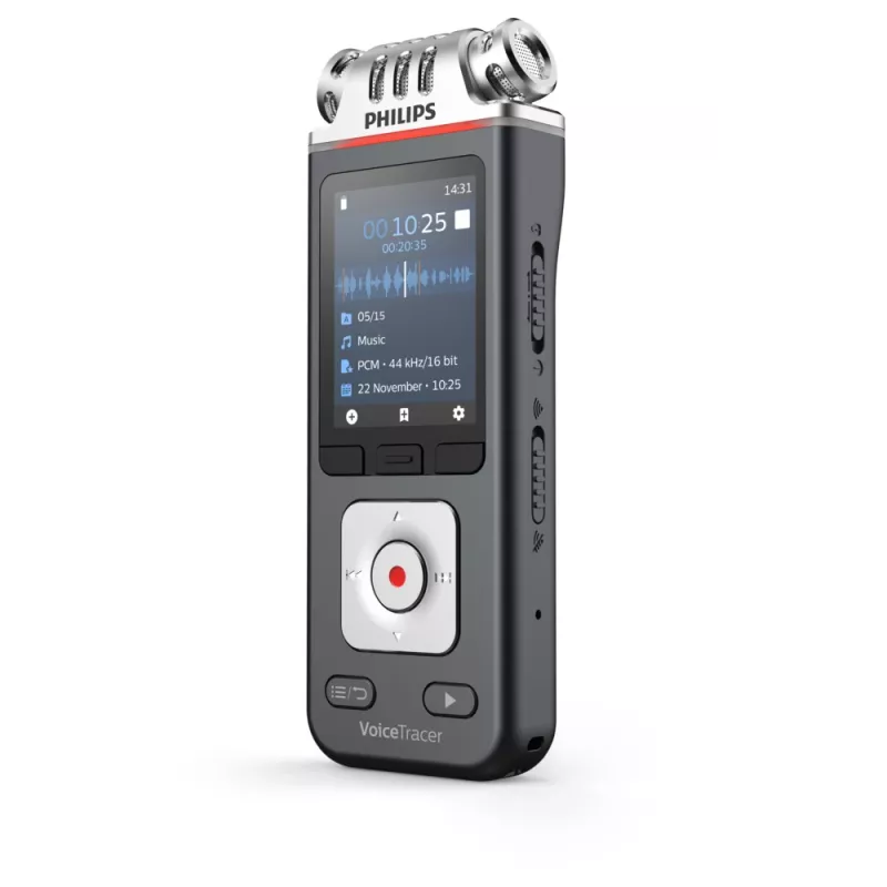Philips VoiceTracer zwart, grijs